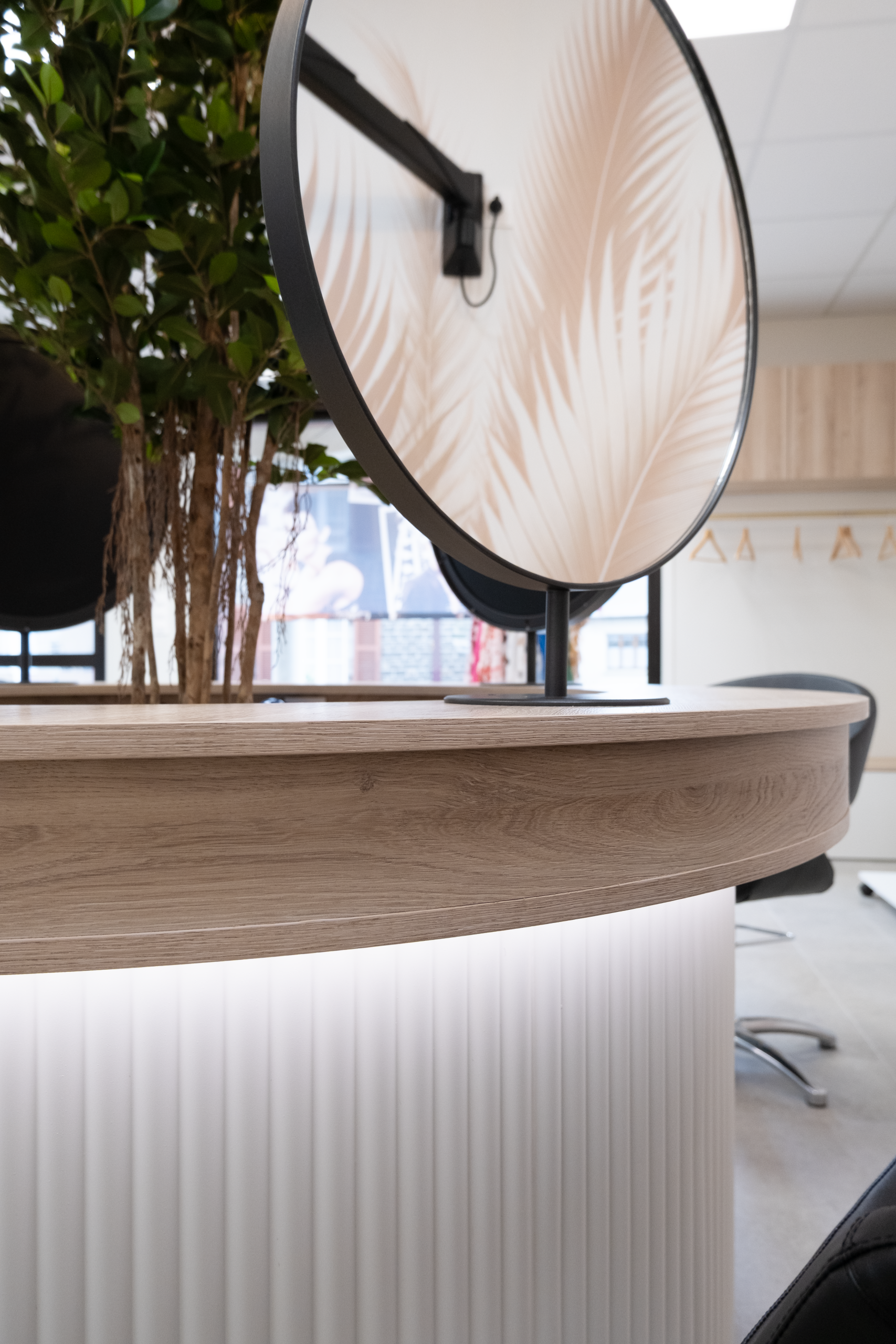 Agencement d'un salon de coiffure